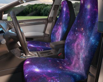 Coprisedili per auto Cosmic Galaxy: decorazioni per interni auto a tema spaziale
