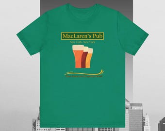 -shirt de vol de bière MacLaren's Pub | T-shirt à logo pub, modèle Stout Pale Ale