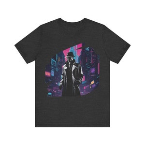 Cyberpunk Detective Tee – Unravel the Future’s Secrets!