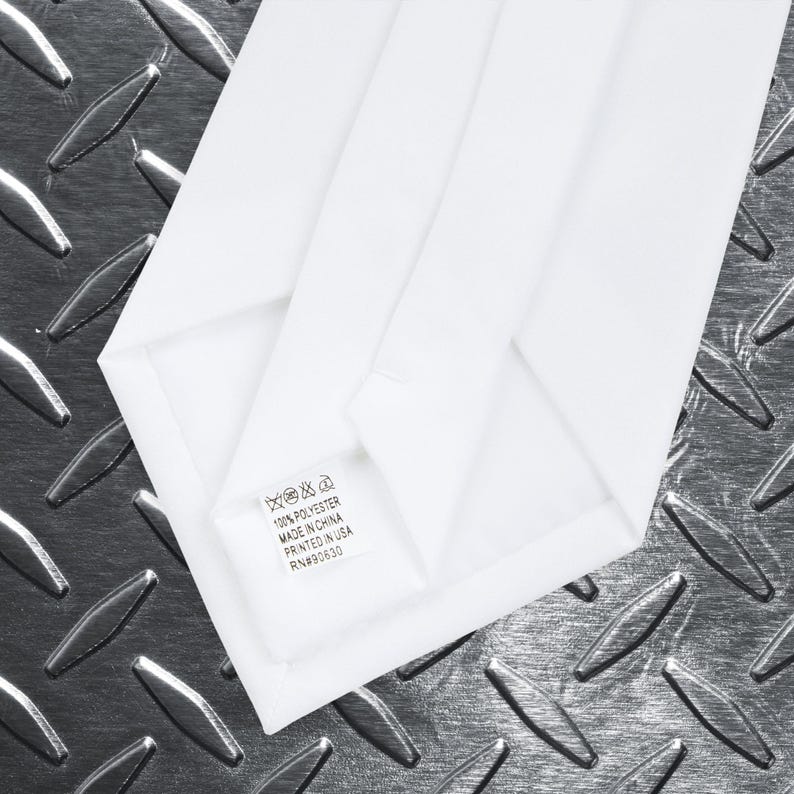 Cravatta con motivo a codice matrice / Cravatta binaria tecnologica immagine 3