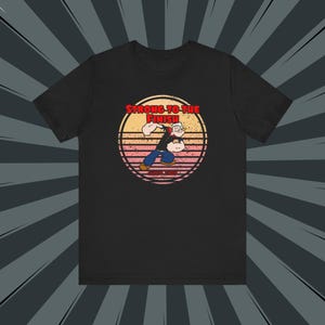 Strong to The Finish since 1929 Popeye Inspired Unisex Jersey Short Sleeve Tee