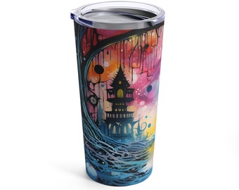 Alice in Wonderland Tumbler 20oz