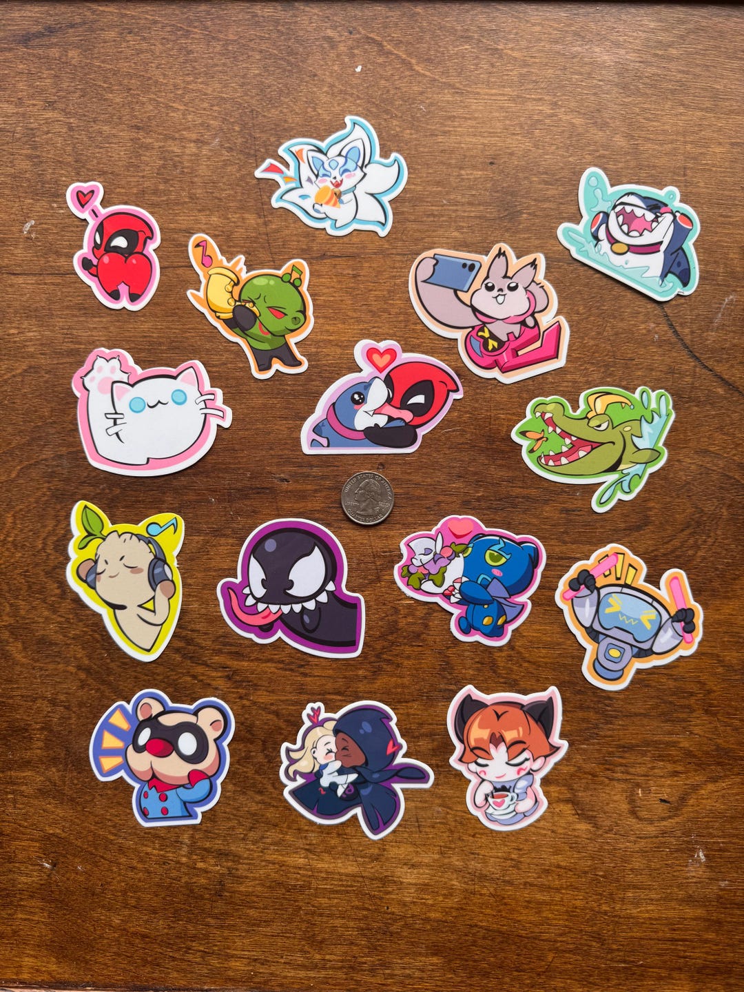 Marvel Rivals Character Plush Accessory Stickers - Etsy