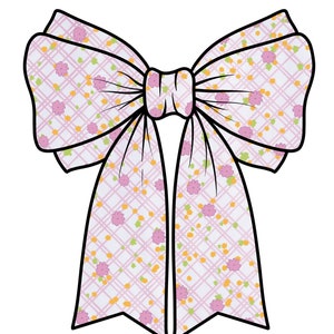American Girl Inspired Bow Sticker Kit