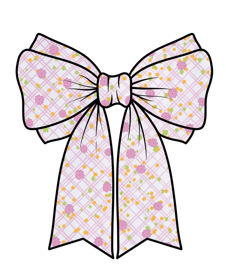 American Girl Inspired Bow Sticker Kit