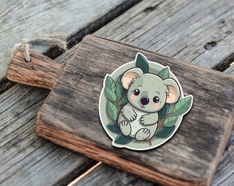 Niedliche Koala Freunde Sticker | Koala-Kollektion | Vinyl | Holo Sticker | Wasserfest | StickerHelden|| Wasserdicht