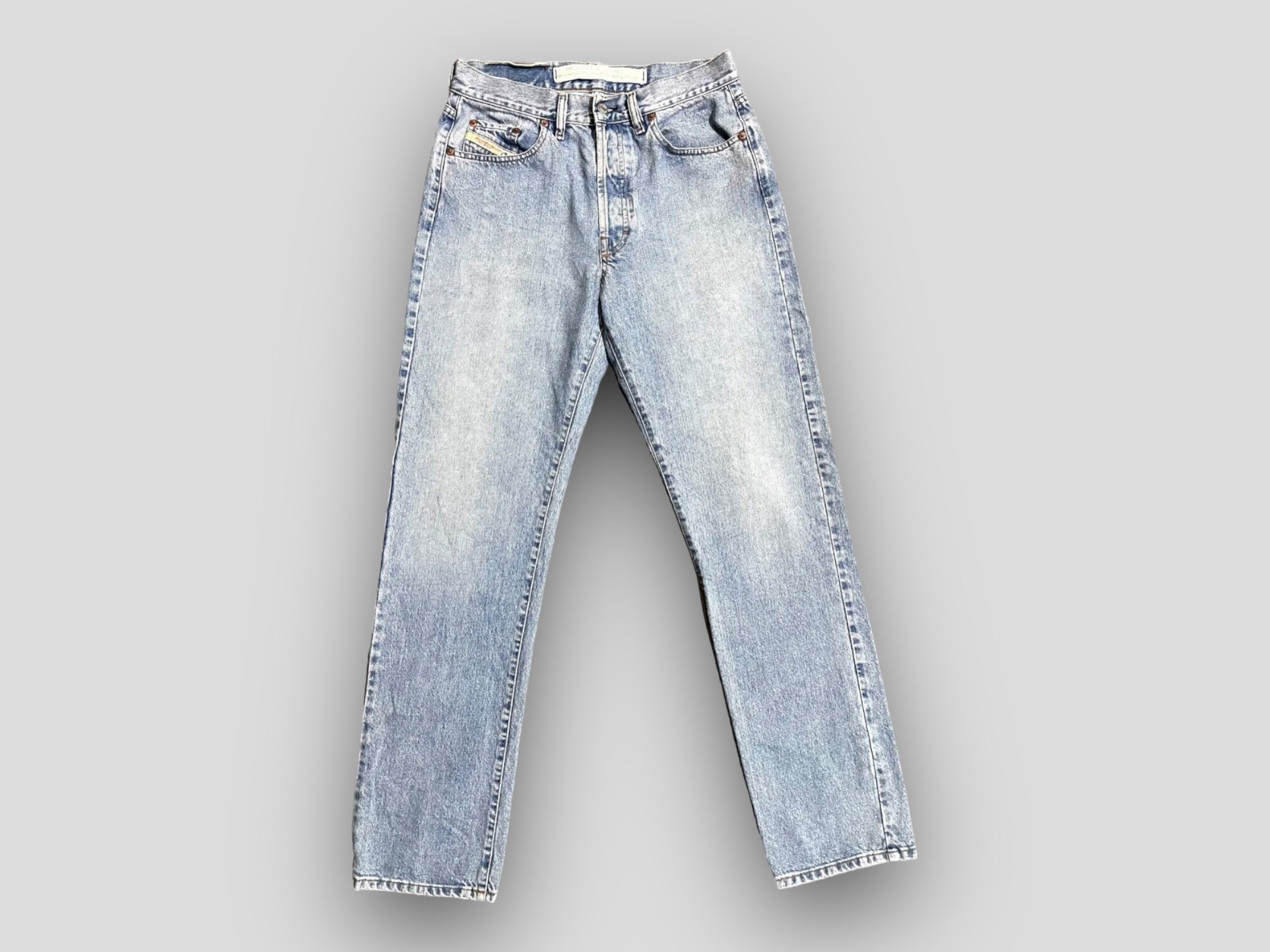 Louis Vuitton - Authenticated Jean - Denim - Jeans Blue Plain for Women, Very Good Condition