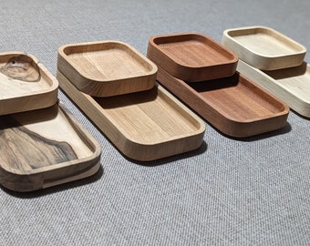 Wooden Tray Organizer