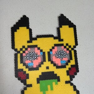 Fly Sprite Pokemon Red Green And Blue Perler Bead Pattern