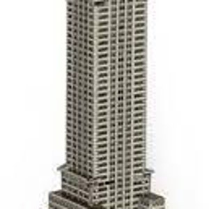 Papiermodellen Chrysler Building DIY Cadeaus voor kinderen Verjaardagscadeaus Papieren speelgoed Papieren model PDF Kunst en ambacht Activiteit voor kinderen