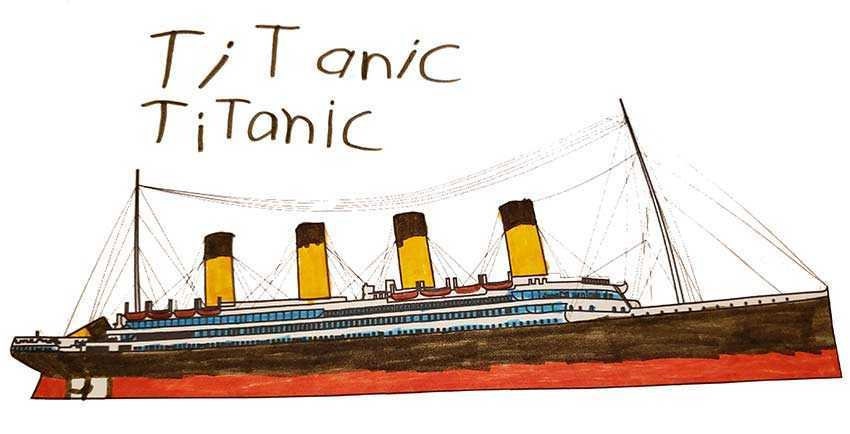 Titanic Coloring Page Printable Coloring Sheet Ship Coloring Titanic Coloring Page Printable Coloring Sheet Ship Coloring