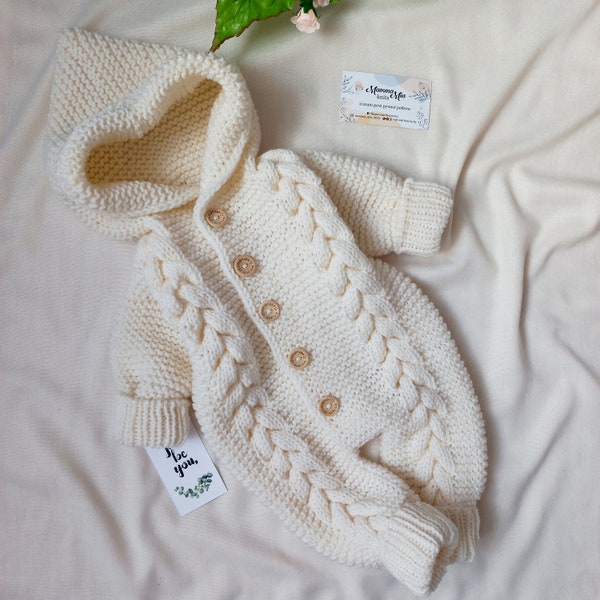 Body en crochet, tenue de bébé au crochet, grenouillère faite main, barboteuse en tricot torsadé, salopette au crochet
