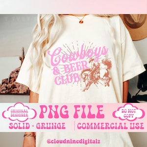 Cowboys and Beer png,Beer png,Vintage Cowboy Png,Cowgirl png Western png Retro Summer png,Boho summer png,Western summer png