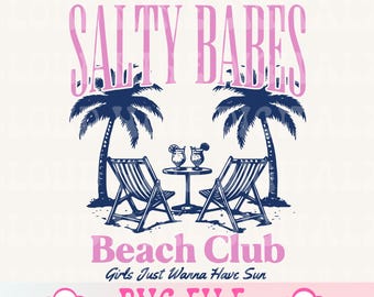 Summer png,Salty Babes,Salty Soul,Trendy Summer Png,Beach png,Beach vibes png,Aesthetic Summer,Trendy Summer Png,Funny Sarcastic png