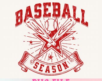 Baseball png, Baseball Sport png, Trendy Baseball png, Retro Baseball Saison png, Baseball-Shirt Design, Sublimation Design, Sport png