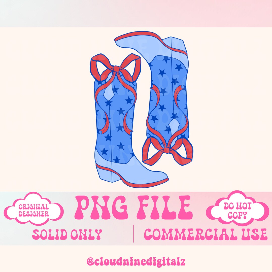 Coquette Cowgirl,coquette 4th of July Png,cowgirl Boots Png,america Png ...