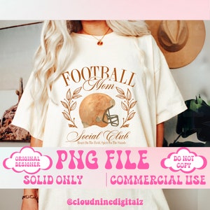 Football Mom,Social Club png,Football png,Trendy Football png,Game Day Football png,Fall Football png,Fall Png,Football Season Png,Football