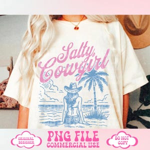Cowgirl png Cowgirl Summer png Retro Summer png,Beach png Western Retro png western summer png Summer Trendy hoodie sublimation Surfer