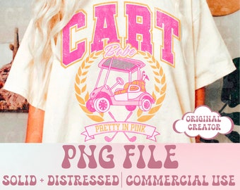 Cart Babe PNG Golf png Girl Sports Png,Trendy PNG Preppy Png,Cart Girl,Golf Babe,Golf Balls,Sublimation Design T-Shirt Design Football PNG