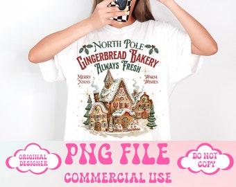 Lebkuchen Png, Coquette, Weihnachtspng, Weihnachtsentwürfe, Weihnachtssublimation, Trending Png, Retro Feiertage Png, Feiertags vibes Png, Girly