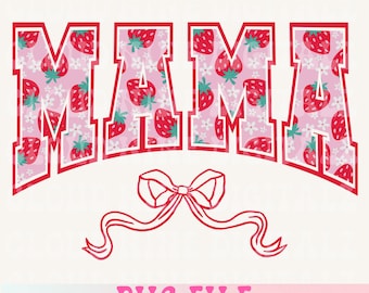Retro Mama PNG,Strawberry Berry,First Summer,Varsity Popular Aesthetic,Trendy Mom,Spring png,Retro Butterfly,Boho Floral,Floral png
