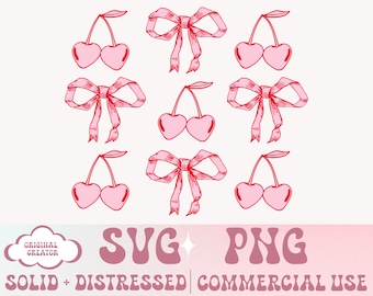 チェリー リボン SVG、ソフト ガール エラ png、コケット シャツ デザイン、ピンク リボン、美的 PNG、リボン、ガーリー PNG、バレンタイン png、Vday png、ソーシャル クラブ png