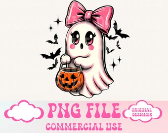 Halloween Png, Lindo fantasma png, Temporada espeluznante png, Retro Halloween png, Coqueta halloween png, Vintage png, Estético png, Esqueleto png