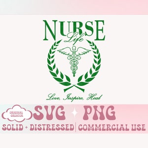 Nurse Svg, Nurse Png,Sublimation Design Png,Nurse png for Sublimation,Trendy Nurse png,Nurse Life Png,Nurse Png Files,Nursing Png