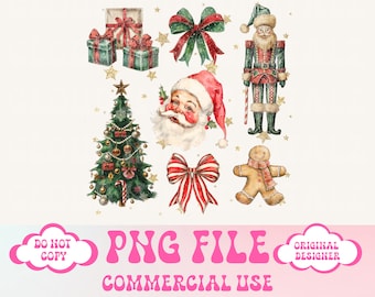 Coquette, Weihnachtspng, Weihnachtsdesigns, Weihnachtssublimation, Trending Png, Retro Feiertage Png, Feiertagsstimmung Png, Girly