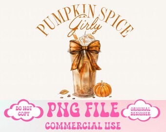 Especias de calabaza png, Otoño Png, Otoño Floral Png, Diseño de otoño de moda, Diseño de otoño, Especias de calabaza femeninas, Coqueta, Sublimación de otoño, Huerto de calabazas png