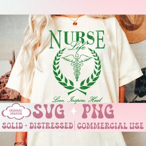 Nurse Svg, Nurse Png,Sublimation Design Png,Nurse png for Sublimation,Trendy Nurse png,Nurse Life Png,Nurse Png Files,Nursing Png