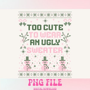 Christmas Png,Ugly Sweater png,Retro Christmas Png Vintage Santa png,Funny Christmas png,Digital download,Christmas Sublimation Design