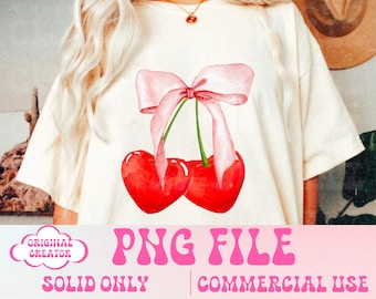 Trendige Kirsche Png, weiche Mädchen Era Png, rosa Schleife, ästhetische Png, Band, Girlie Png, Valentinstag Png, Vday Png, Social Club Png, kokette Hemdentwurf