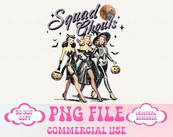 Halloween Png,Spooky season png,Retro Halloween png,Spooky Bitch,Pretty Girls Walk,Vintage png,Aesthetic png,Witchy png,Skeleton png