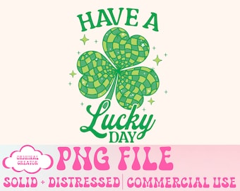Retro St. Patty's Day Png,St. Patrick's Day Png,Lucky Shamrock Png,Design,Happy go Lucky,Retro Lucky Png,Clover Png,Coffee png,Disco png