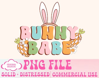 Easter Png, Easter Vibes Png, Retro Easter Png, Easter Bunny Png, Easter Shirt Design, Happy Easter Png, Easter Sublimation Design