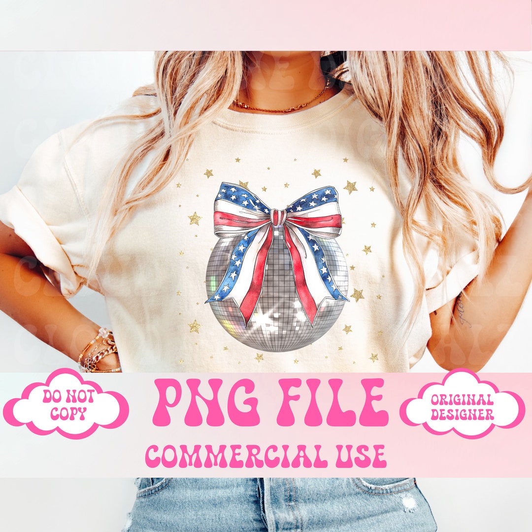 Coquette 4th of July Png,disco Ball,america Png,american Girly Png ...