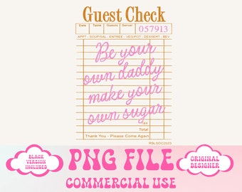 Guest Check png,Boss Babe png,Cocktail Club Png,Adult Humor png,Funny png,Sarcastic,Mental Health,Girls Trip png,Summer png design