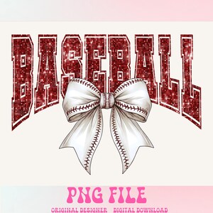 Baseball Bow,Coquette Baseball png,Gameday png,Baseball mom,Girly Baseball,Baseball season png,Baseball shirt design,Baseball png,sports png