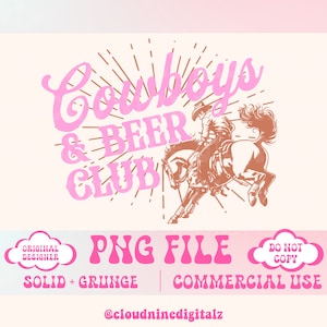 Cowboys and Beer png,Beer png,Vintage Cowboy Png,Cowgirl png Western png Retro Summer png,Boho summer png,Western summer png