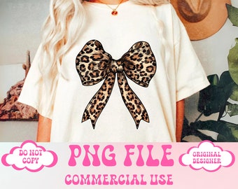 Leopard Bow Png,Coquette png,Cherry png,Pink Bow,Aesthetic Png,Ribbon,Girlie Png,Social Club png,coquette shirt design,Cheetah png