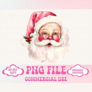 Vintage Santa png,Christmas png,Christmas designs,Christmas sublimation,Coquette,Trending png,Retro Holidays png,Holiday vibes png,Girly