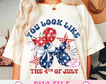 You Look Like The 4th Of July,4th Balloon Dog,America png,American Girly Png,America PNG,country july png,4th of July png,Fourth Of July PNG