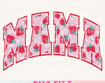 Retro Mama PNG,Strawberry Berry,First Summer,Varsity Popular Aesthetic,Trendy Mom,Spring png,Retro Butterfly,Boho Floral,Floral png