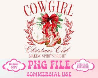 Cowgirl Christmas PNG, Country Christmas png, Funny Chicken Lover Xmas png, Coquette, Farmer Christmas png, sweater dames kip kip