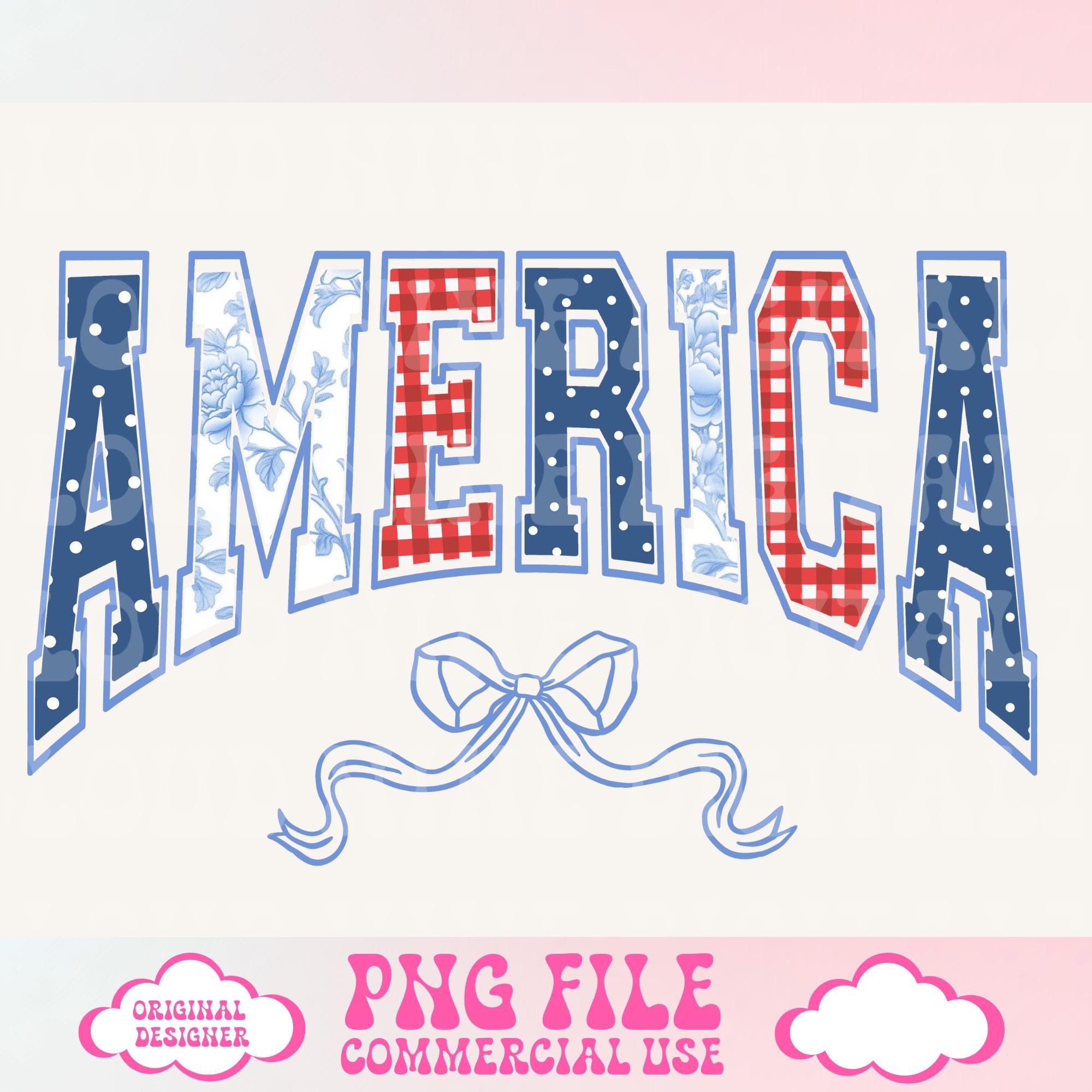 Coquette 4th of July Png,chinoiserie,america Png,american Girly Png ...
