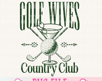 Golf PNG,Golf Wife png Girl Sports Png,Trendy PNG Preppy Png,Cart Girl,Golf Babe,Cocktail Club png,Golf Balls,Retro png,Summer design png