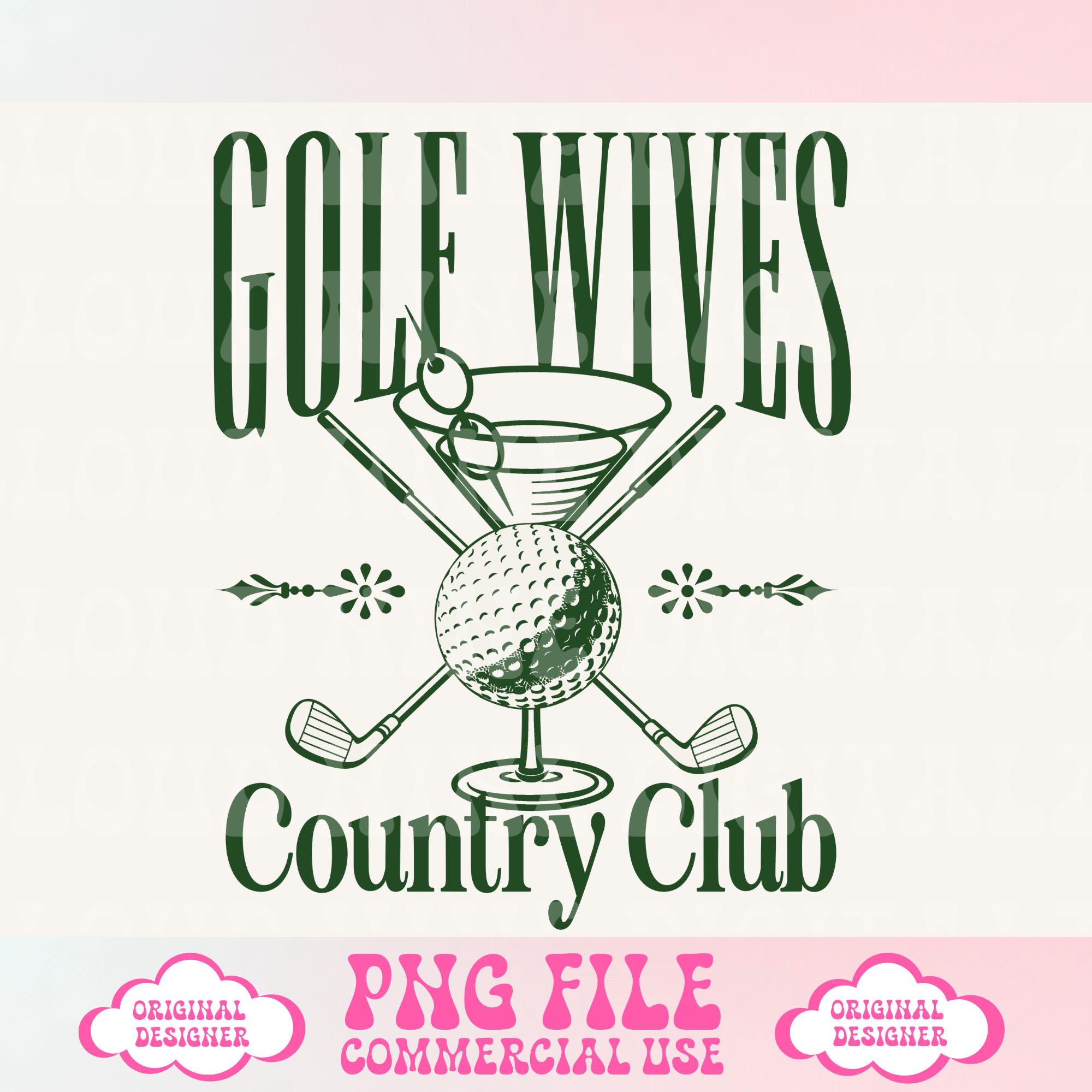 Golf PNG, Golf Frau PNG, Mädchen Sport Png, Trendy PNG Preppy PNG, Cart Girl, Golf Babe, Cocktail Club PNG, Golfbälle, Retro PNG, Sommer Design PNG