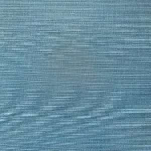 Sunbrella Dupione Deep Sea ribbed teal. Discontinued color. Outdoor