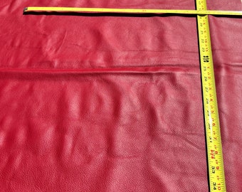 Red Leather Full Grain